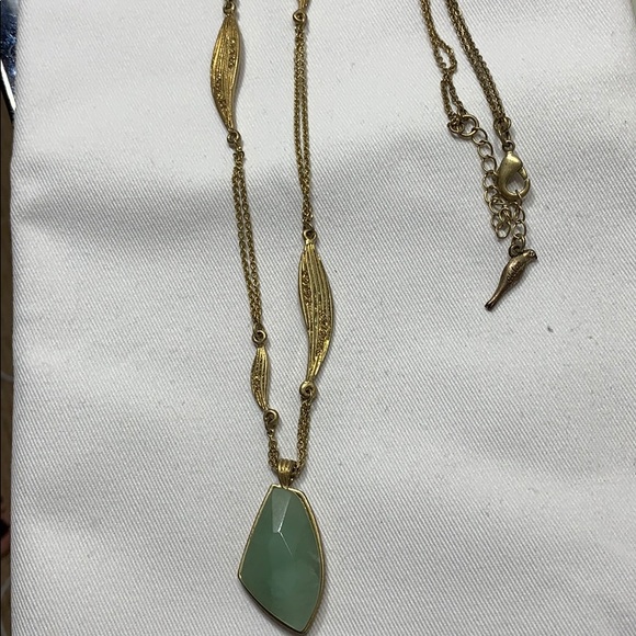 Chloe + Isabel Jewelry - Chloe and Isabel Gold and Green Long Necklace Chloe + Isabel Jewelry - Chloe and Isabel Gold and Green Long Necklace